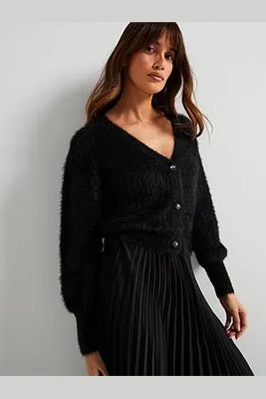 Guess Keyla Long Sleeve V Neck Cardi Sweater