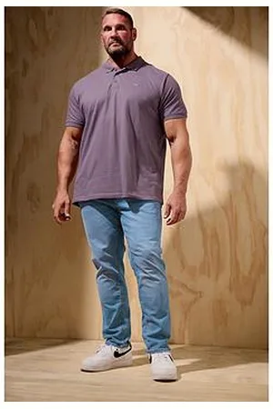 BAD RHINO Big & Tall Plain Polo Shirt