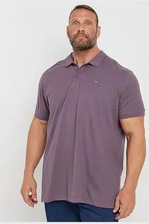BAD RHINO Big & Tall Plain Polo Shirt