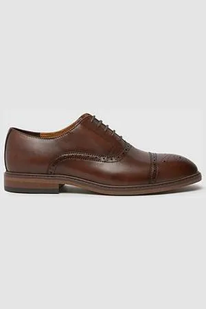 Schuh Raven Leather Brogue Lace Up Shoe