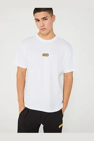 VERSACE Metal Plaque Logo T-Shirt