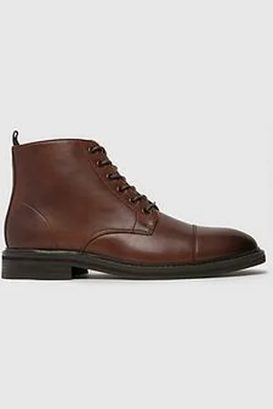 Schuh Darwin Smart Toe Cap Leather Lace Up