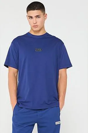 VERSACE Metal Plaque Logo T-Shirt
