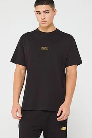 VERSACE Metal Plaque Logo T-Shirt