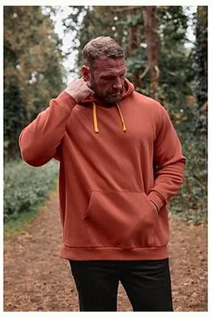 BAD RHINO Big & Tall Plain Hoodie
