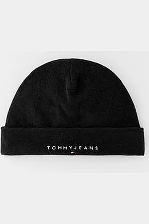 Tommy Hilfiger Linear Logo Fleece Beanie Hat