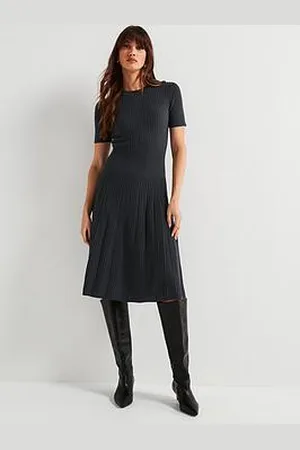 Joseph Merino Short Sleeve Dress