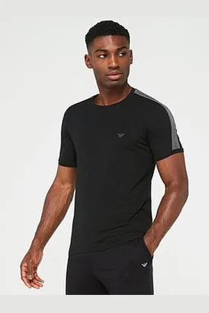 Emporio Armani Left Chest Logo Taping T-Shirt