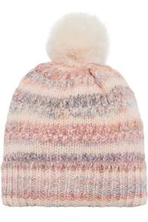 MANGO Younger Girls Pom Pom Knitted Hat