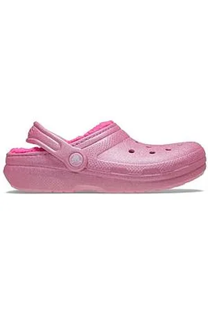 Crocs Kids Classic Lined Glitter Clog