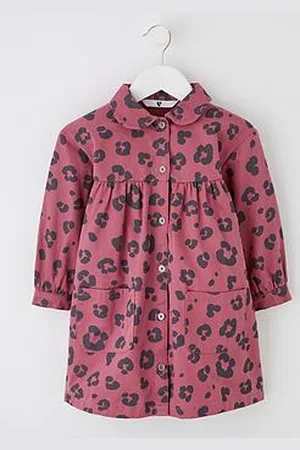 Very Girls Leopard Print Twill Dress