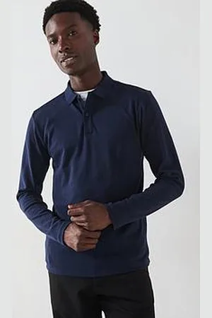 SELECTED Toulouse Long Sleeve Regular Fit Polo Shirt