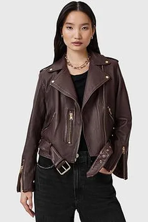 AllSaints Balfern Leather Biker Jacket