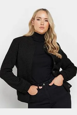 PixieGirl Tall Boucle Bomber Jacket