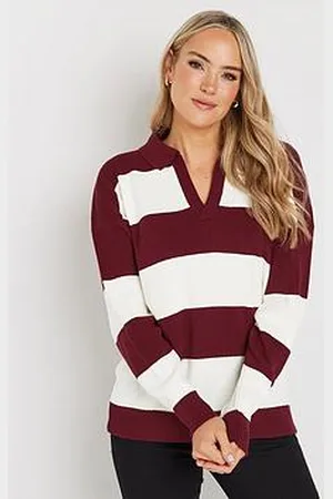 Long Tall Sally Knitted Polo Top