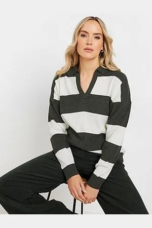 Long Tall Sally Knitted Polo Top