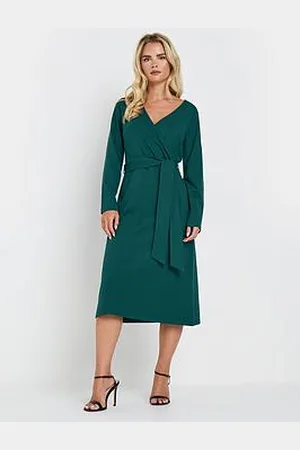 M&Co Petite Wrap Dress