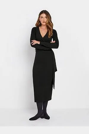 Long Tall Sally Tall Wrap Midi Dress