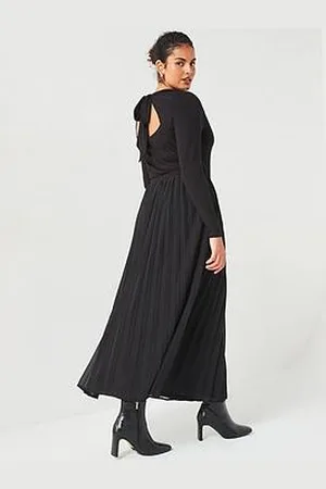 Very 2 In 1 Pleated Midi Dress
