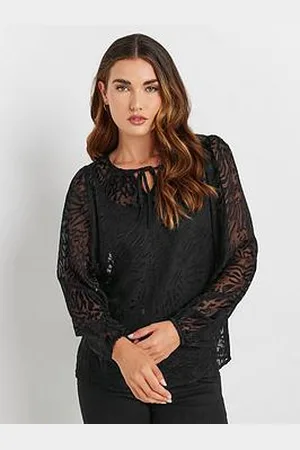 Long Tall Sally Burnout Boho Top