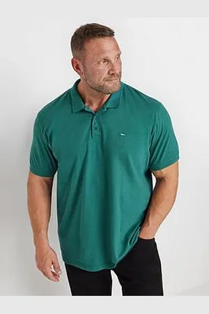 BAD RHINO Big & Tall Plain Polo Shirt