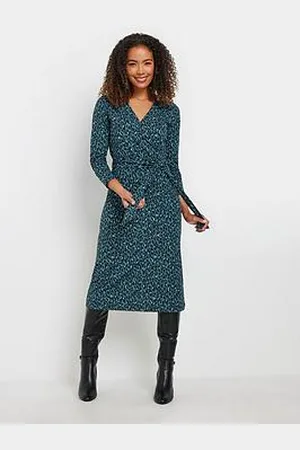 M&Co Animal Print Jersey Dress