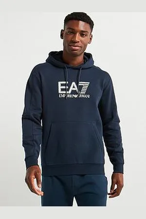EA7 Visibility Centre Logo Hoodie