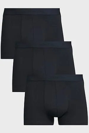 SELECTED 3 Pack Logo Waistband Trunks