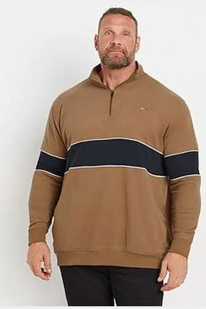 BAD RHINO Big & Tall Quarter Zip Sweatshirt