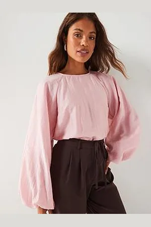 Very Puff Sleeve Shell Blouse
