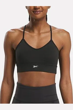 Reebok Womens Training Id Train Tri-Back Low Support Sports Bra