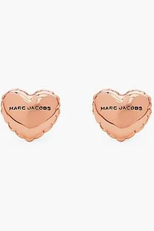 Marc Jacobs Balloon Heart Earrings - Antique Rose