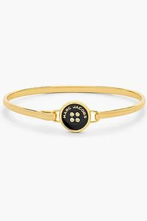 Marc Jacobs Button Hinge Bracelet - /Black