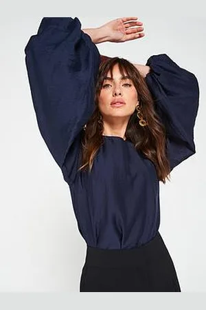Very Puff Sleeve Shell Blouse