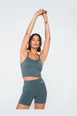 Gym King Womens 365 Long Line Tank Sports Bra