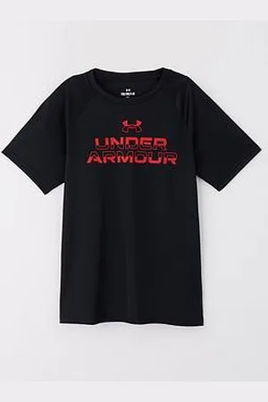 Under Armour Boys Training Tech Split Wordmark T-Shirt