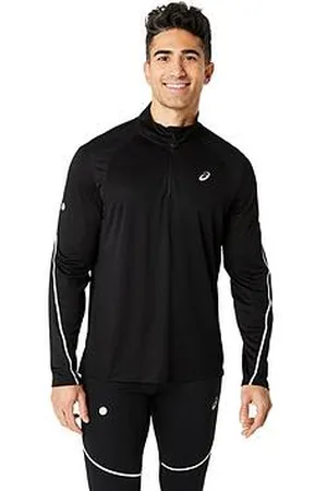 Asics Mens Running Road Lite-Show 1/2 Zip Top