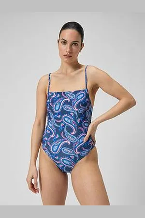 Speedo Womens Printed Adjustable Thinstrap 1 Piece
