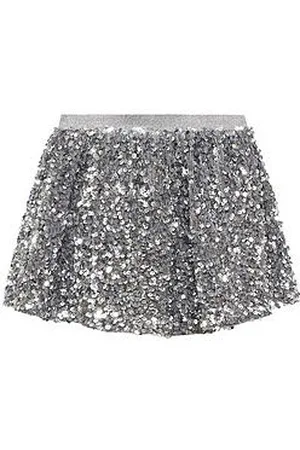 MANGO Younger Girls Sequin Skirt