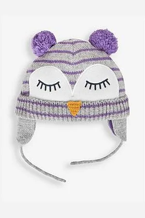 JoJo Maman Bébé Girls Owl Hat