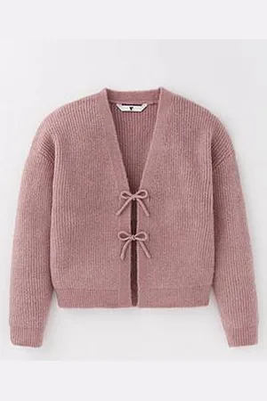 Very Girls Knitted Bow Cardigan