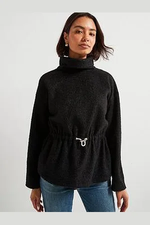 Very High Neck Waisted Top