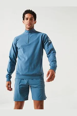 Gym + Coffee Mens Training Chill Half Zip Top