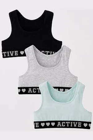 Very Girls 3 Pack Sports Bra Tops