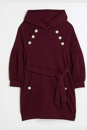 River Island Girls Military Sweat Dress