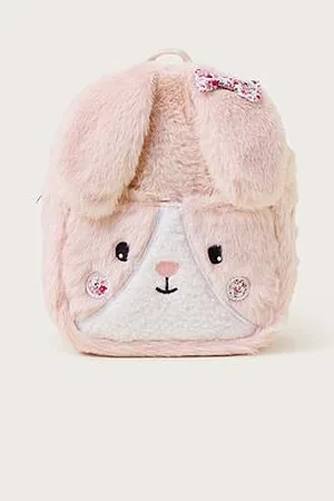 Monsoon Girls Betsy Faux Fur Bunny Backpack