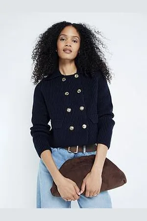 River Island Double Breasted Cardigan