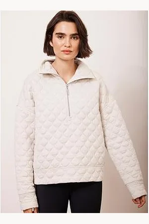 mint&berry Quilted Zip Sweat