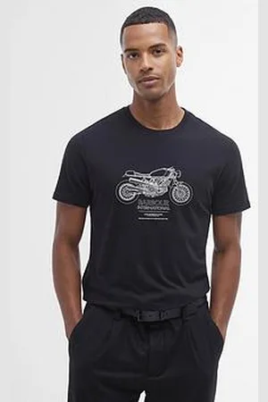 Barbour Morley Motorcycle Graphic T-Shirt
