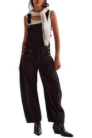 Free People Good Luck Cord Overall Jumpsuit